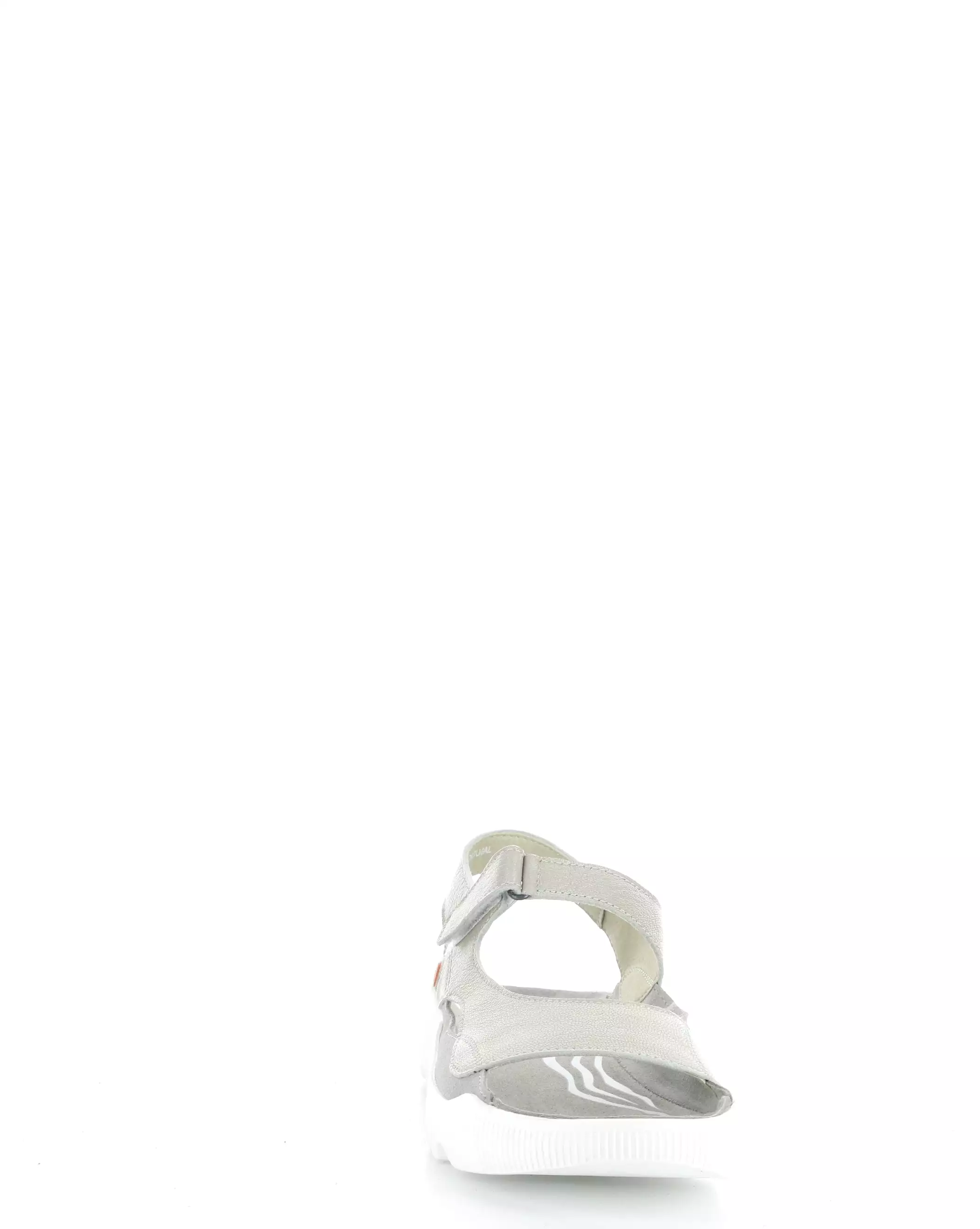 712SOF Silver Velcro Sandals