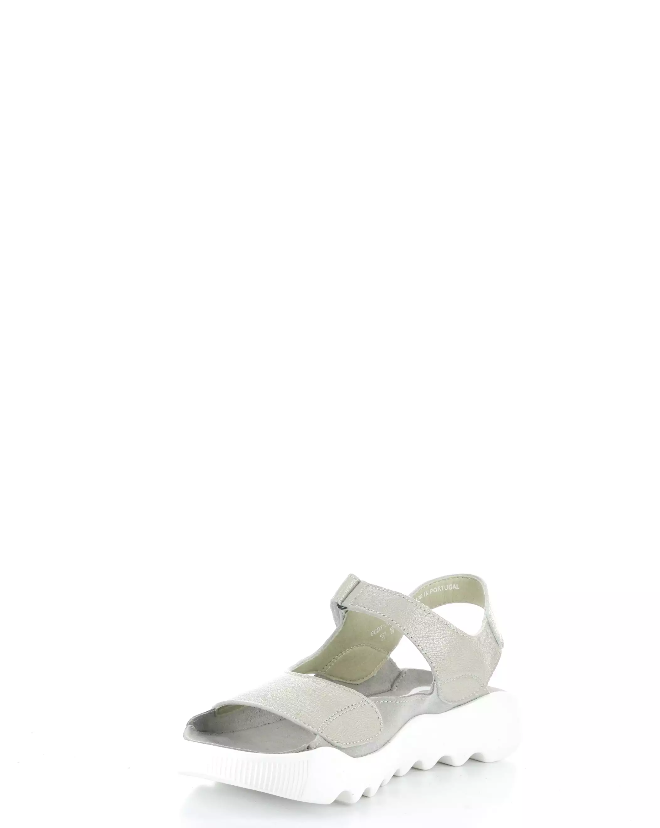 712SOF Silver Velcro Sandals