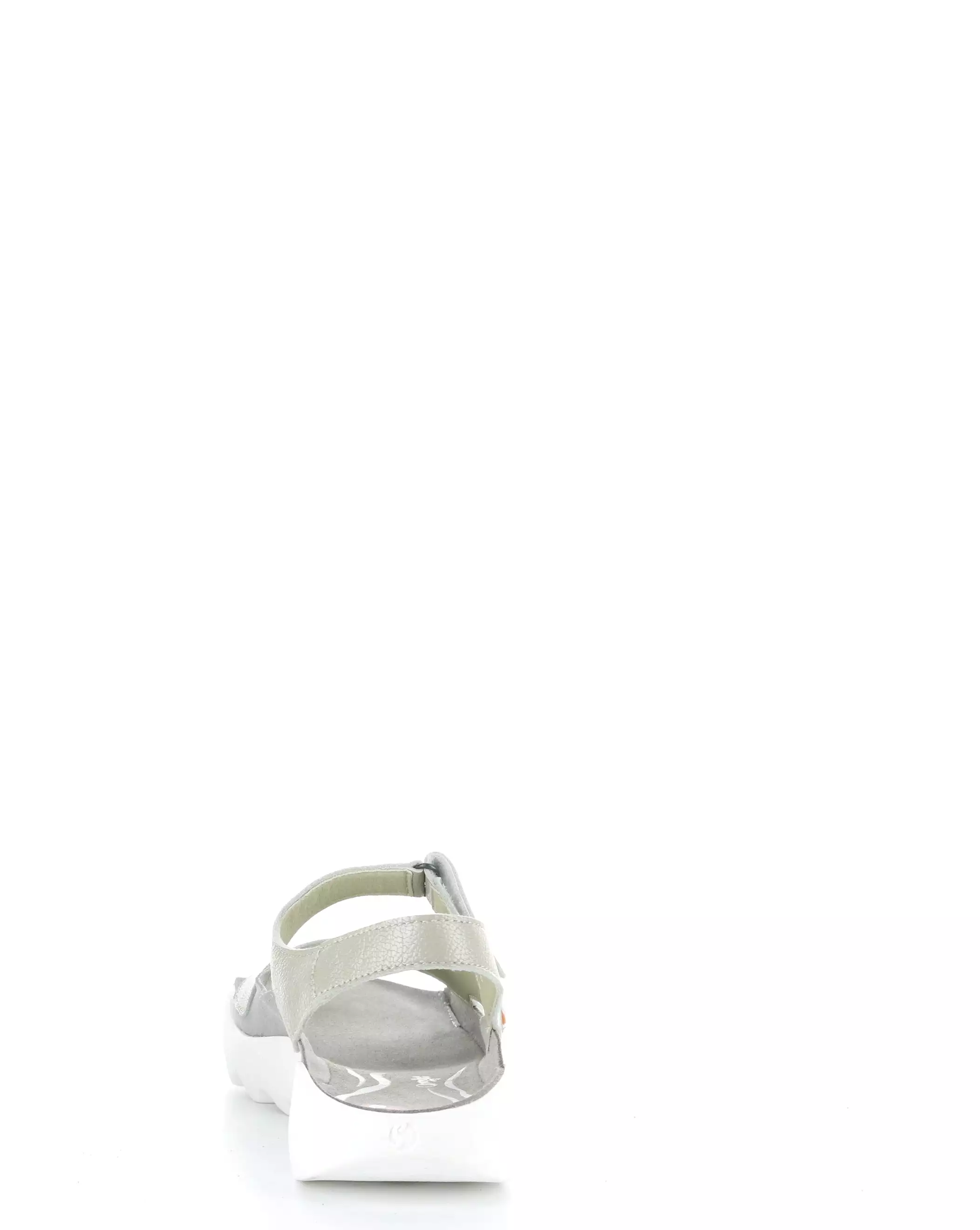 712SOF Silver Velcro Sandals