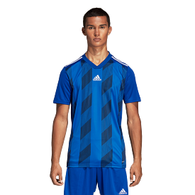 Adidas Blue/White Youth Striped 19 Jersey