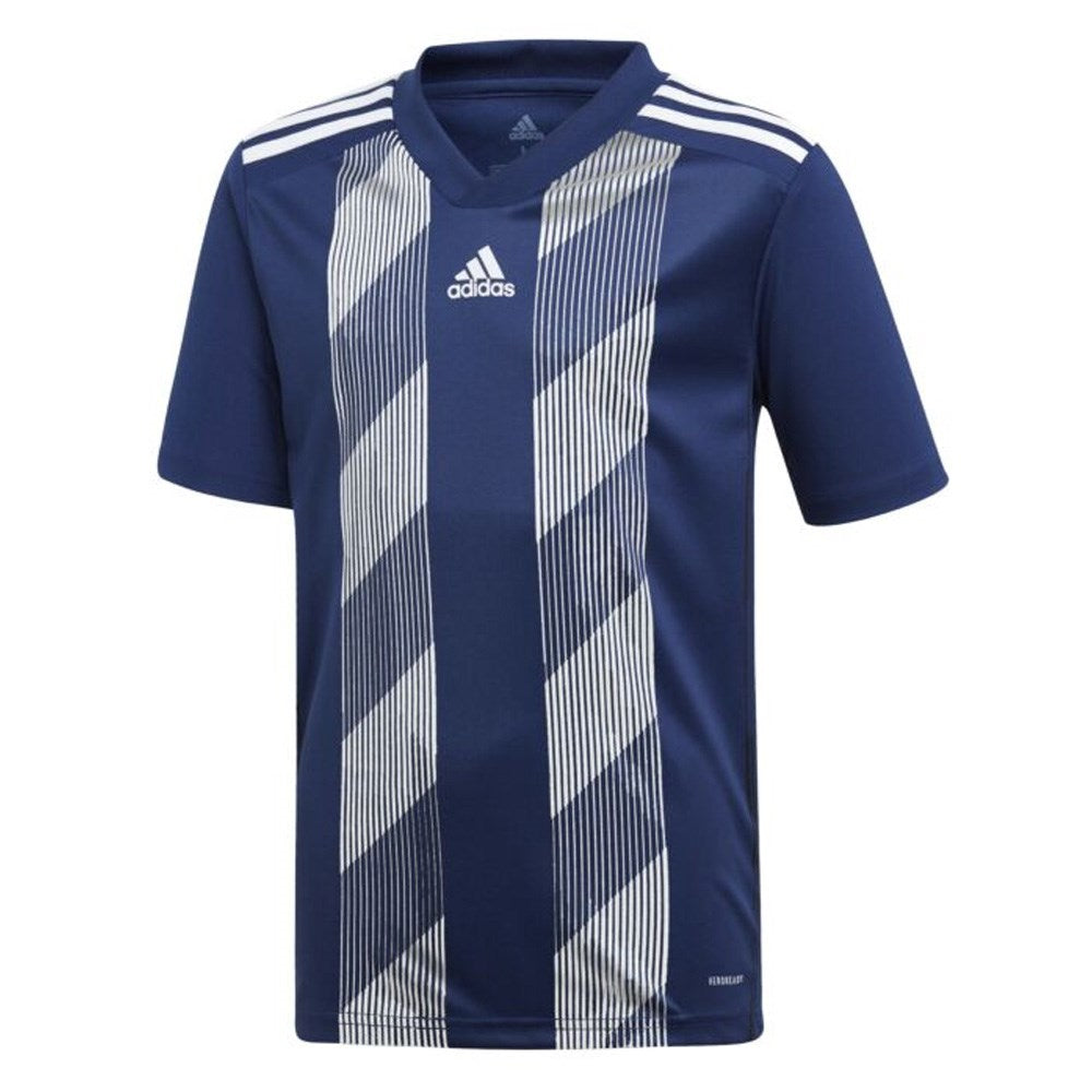 Adidas Striped 19 Jersey for Youth, Navy/White