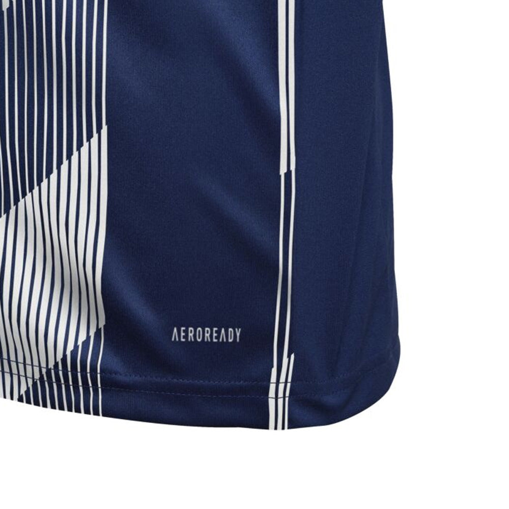 Adidas Striped 19 Jersey for Youth, Navy/White