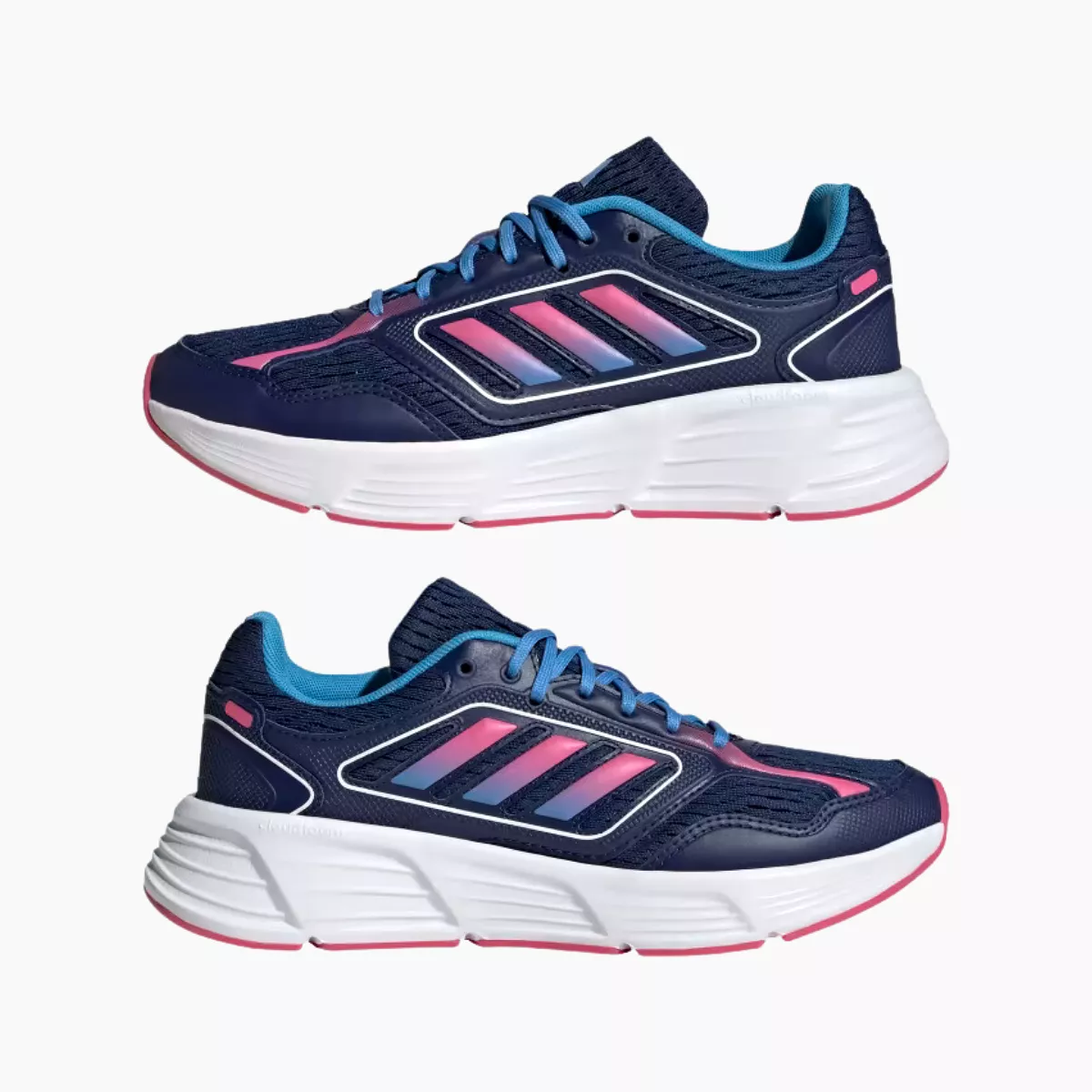 Adidas Women's Running Shoes - Dark Blue/Semi Solar Pink/Pulse Blue