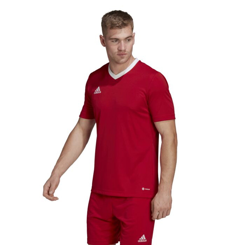 Adidas Youth Entrada 22 Jersey, Red/White