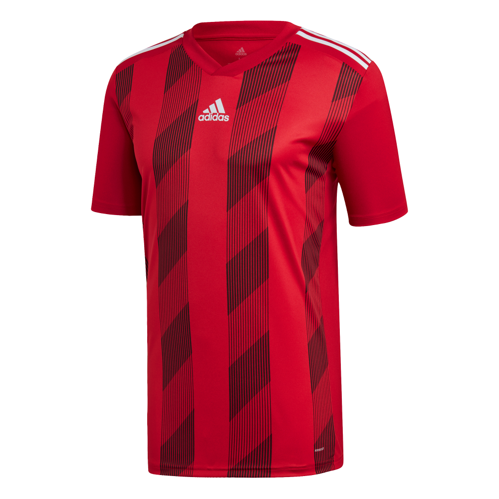 Adidas Youth Red/White Striped 19 Jersey