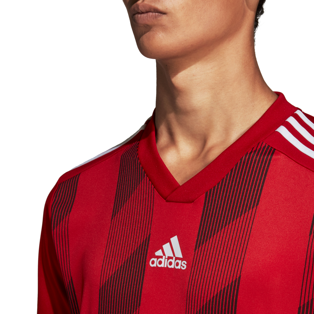 Adidas Youth Red/White Striped 19 Jersey