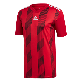 Adidas Youth Red/White Striped 19 Jersey