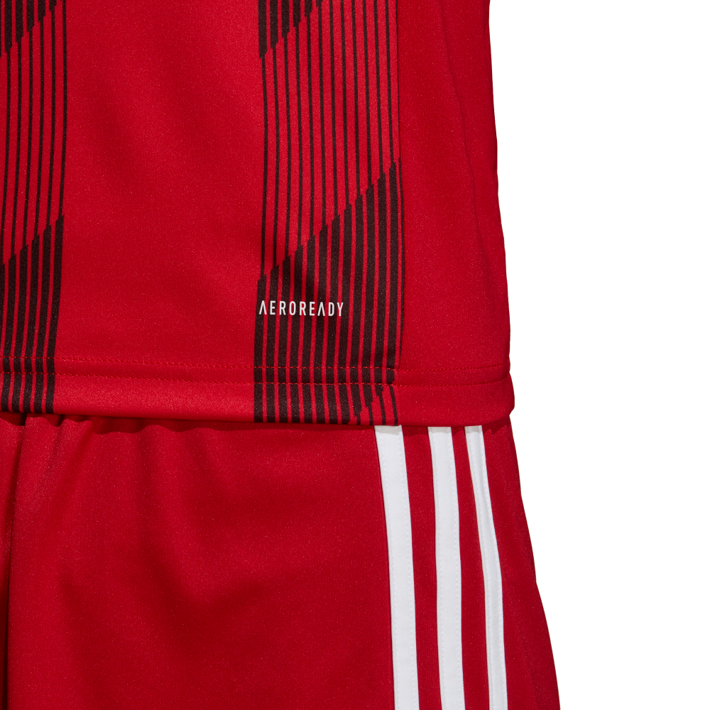 Adidas Youth Red/White Striped 19 Jersey