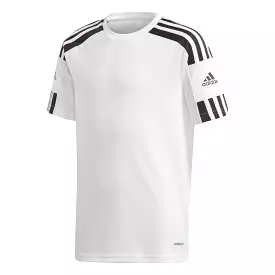 Adidas Youth Squadra 21 Jersey - White/White