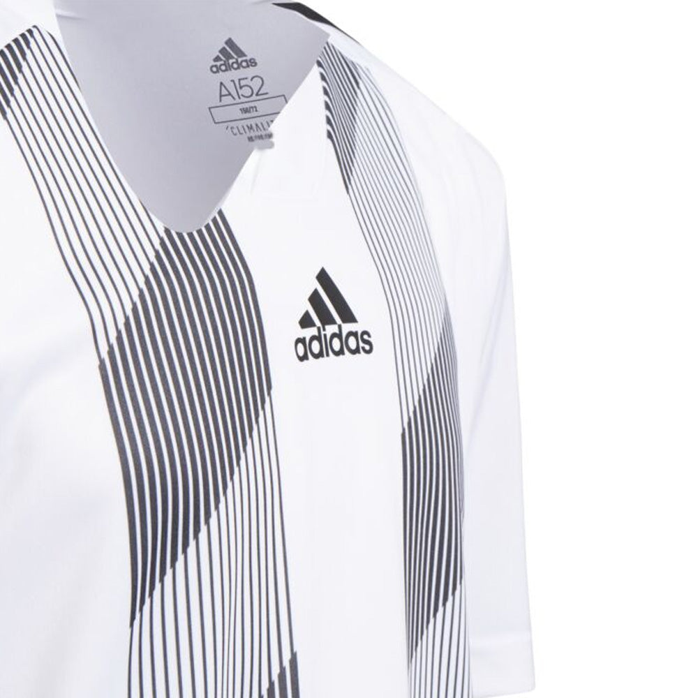 Adidas Youth Striped 19 Jersey, White/Black - Buy Now!