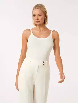 Alisandra Bodysuit with Scoop Neck