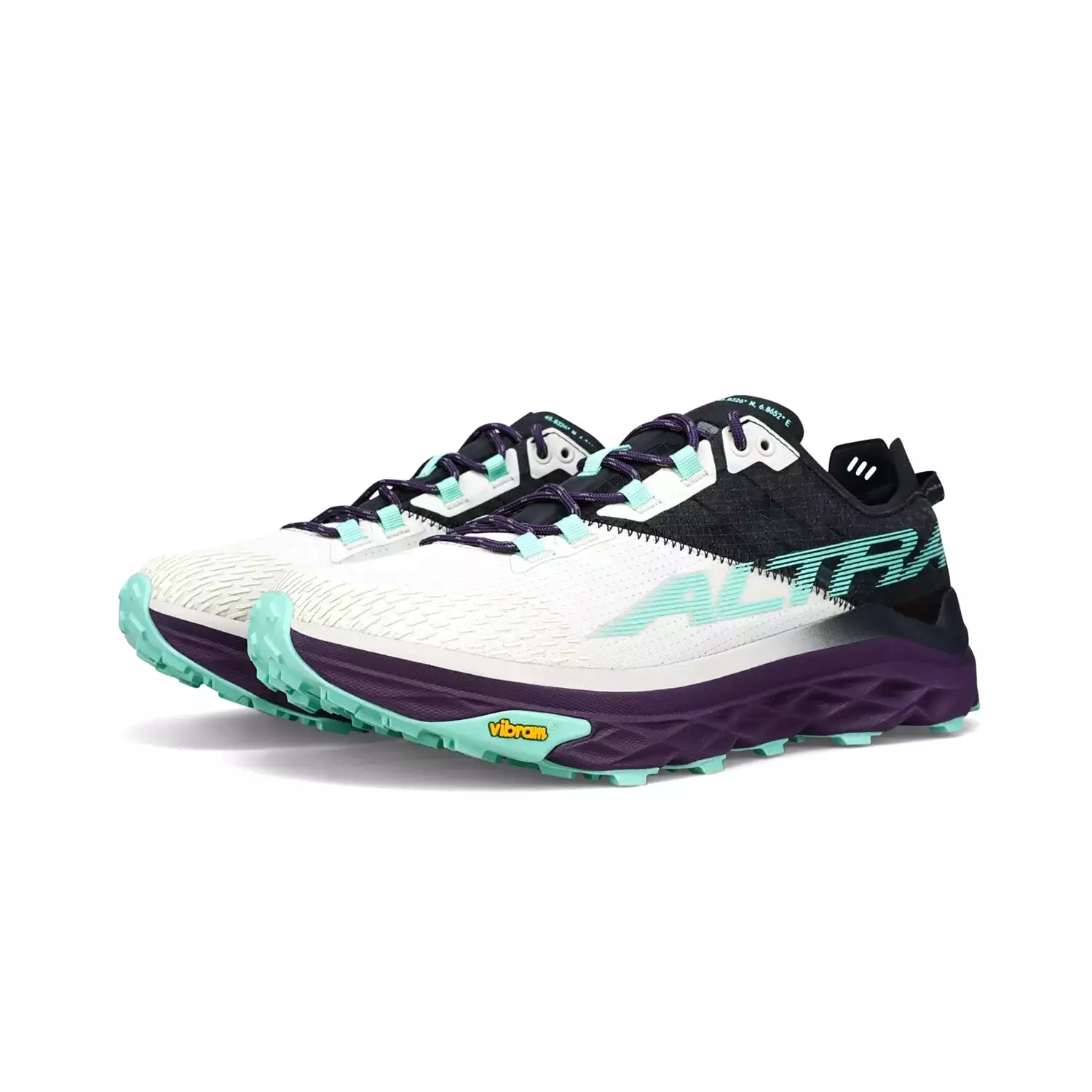 ALTRA Mont Blanc Women's Running Shoe - BLACK/GREEN