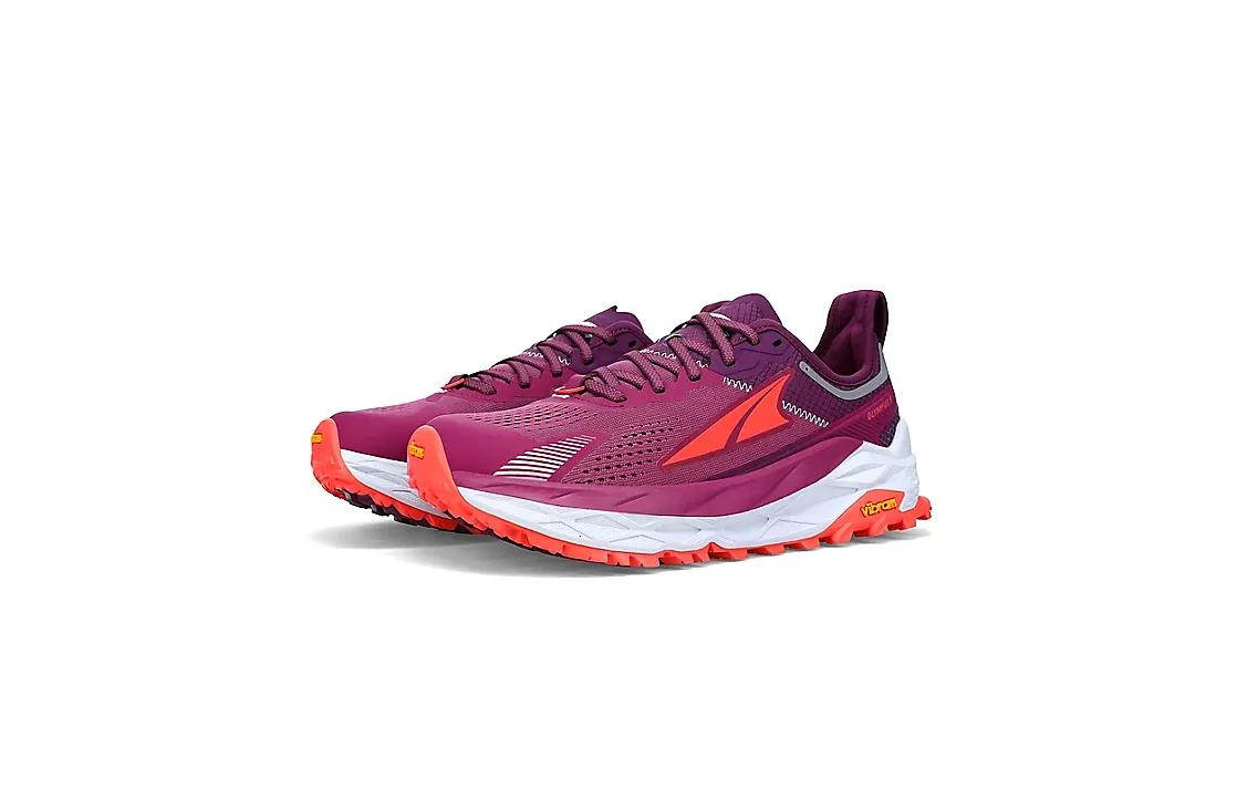 Altra Olympus 5 women's running shoes - purple/orange