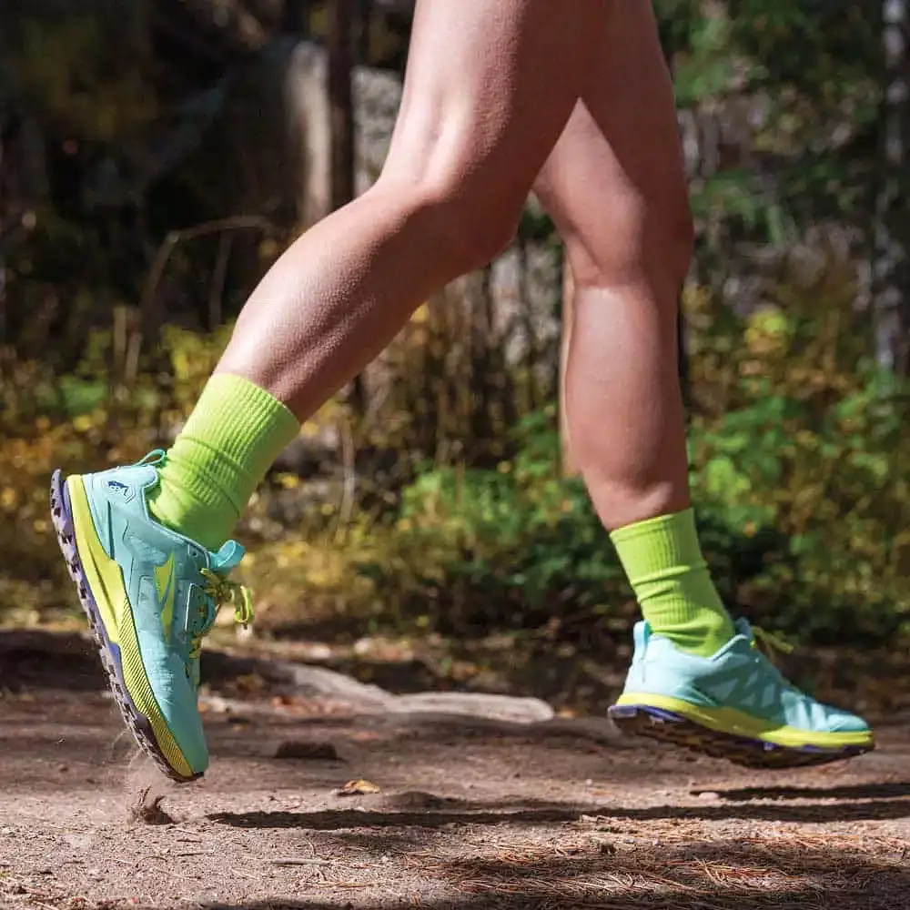 Altra Women's Lone Peak 8 - Mint trail running shoe.