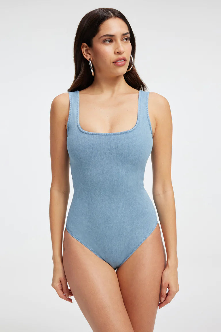 American bodysuit Indigo