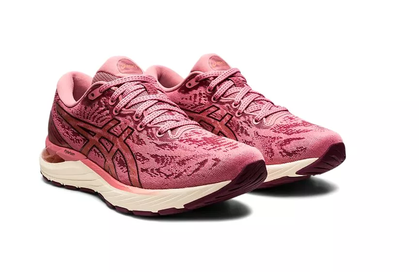 Asics GEL-CUMULUS 23 Women's Running Shoes - Smokey Rose/Deep Mars