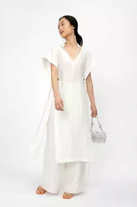 Aston Off White Tunic Top