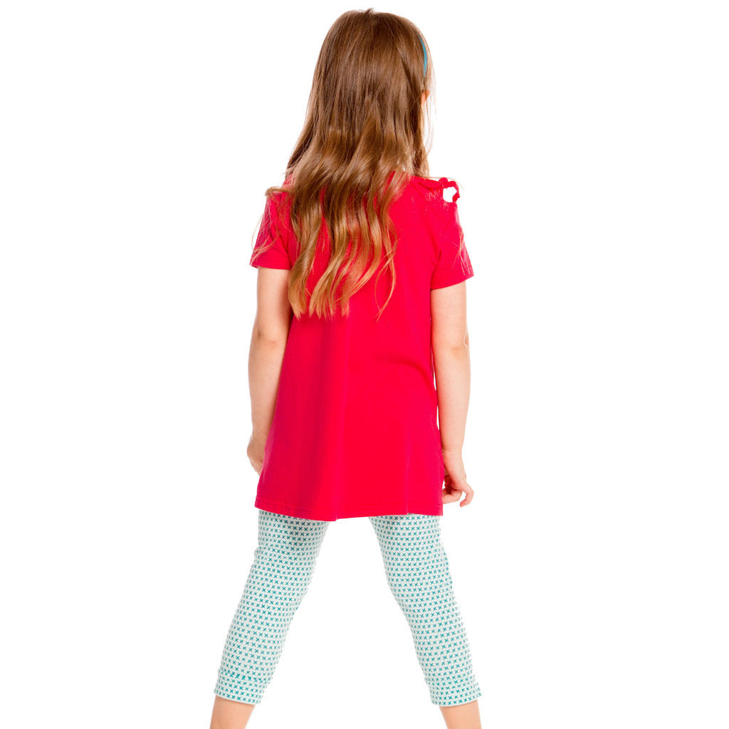 Azalea Tunic Capri Jersey Set