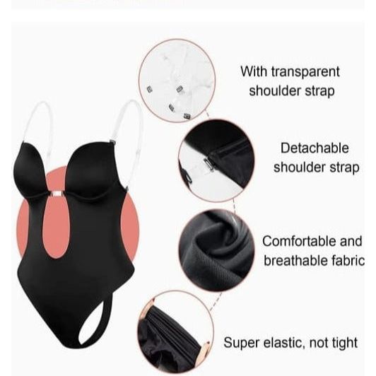 Backless Bodyshaper Corset Bra - Top Result