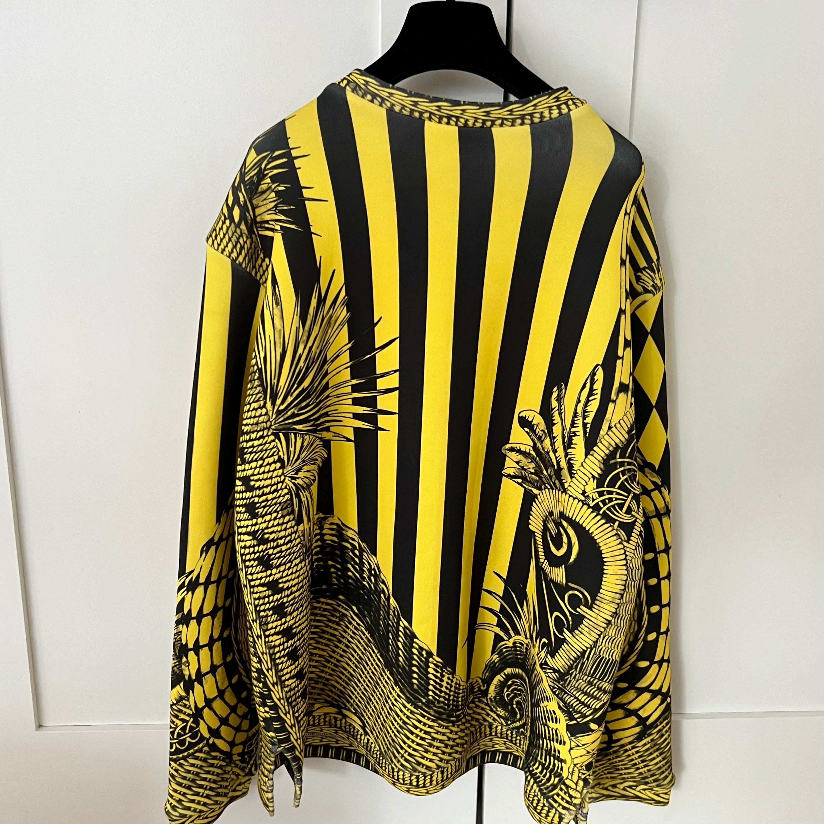 Balmain oversized neoprene sweater