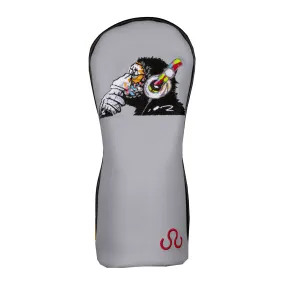 Banksy DJ Monkey Fairway Wood Headcover Grey