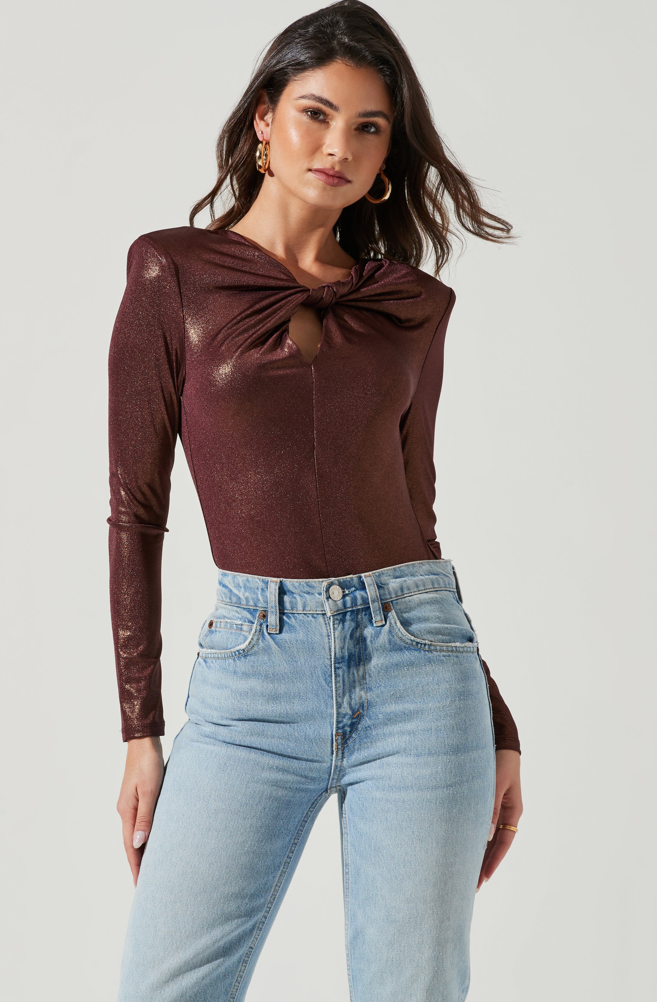 Barcelona Twist Long Sleeve Bodysuit - Shop Now!