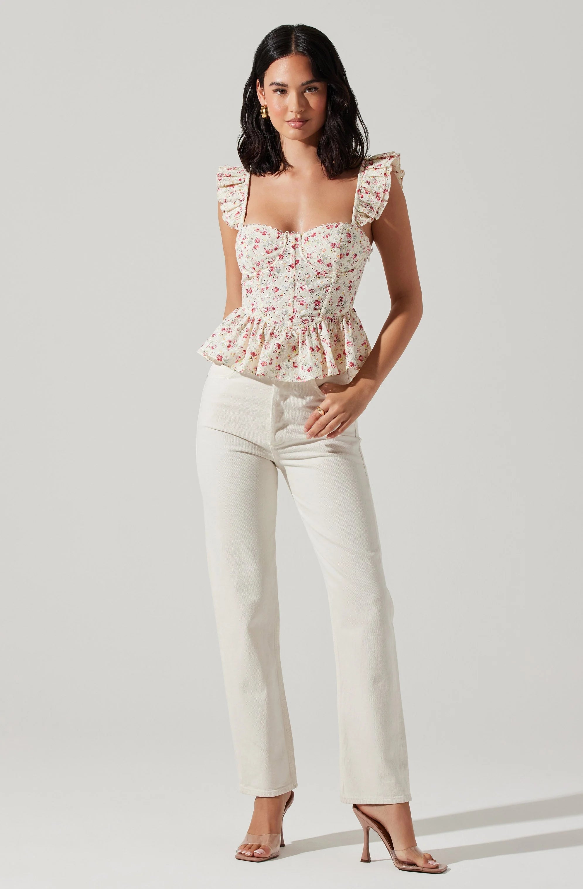 Baylin Peplum Blouse