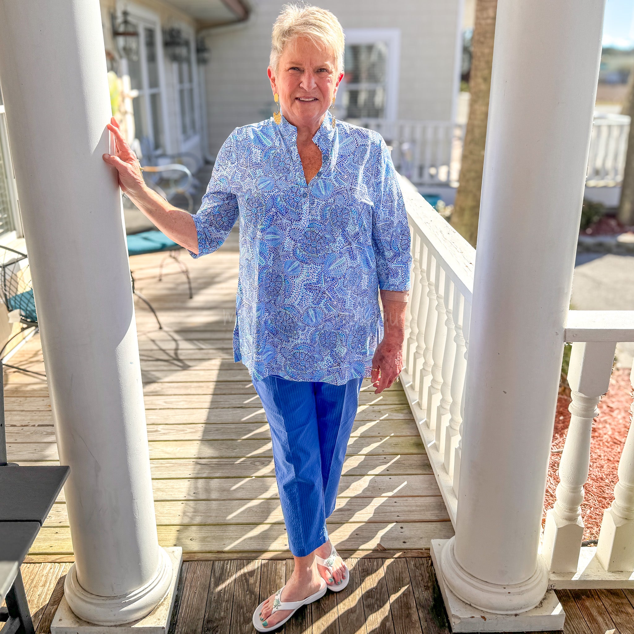 Beachtime Tunic Turtles