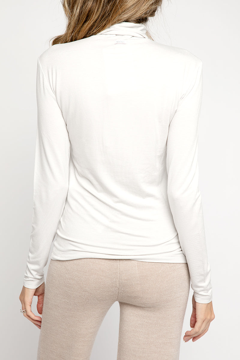 Beige Dede Turtleneck Top - Best Deals & Discounts