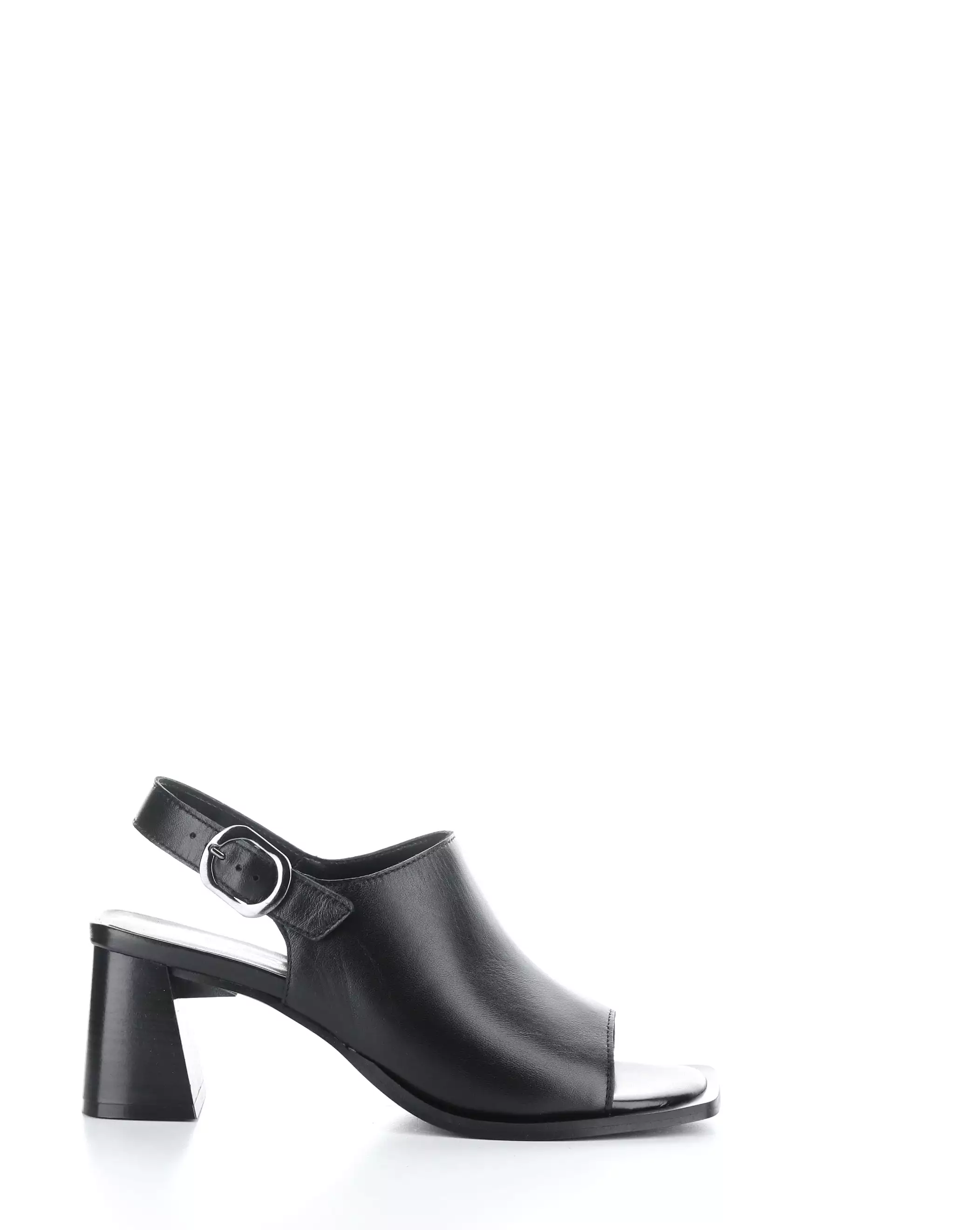 BIBI BLACK Slide-On Sandals