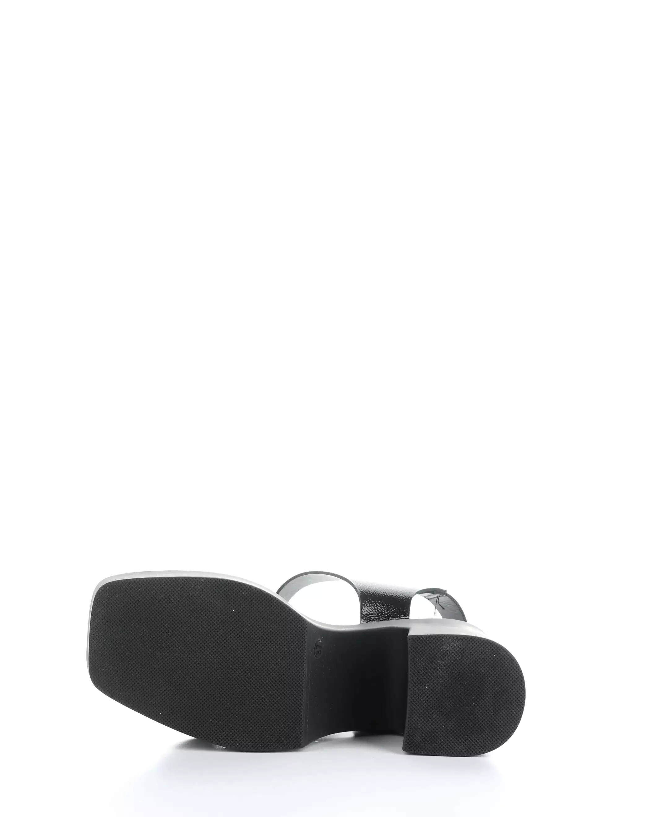 Black Buckle Sandals