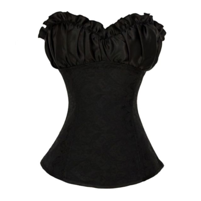 Black Carmen Corset Drag