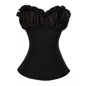 Black Carmen Corset Drag