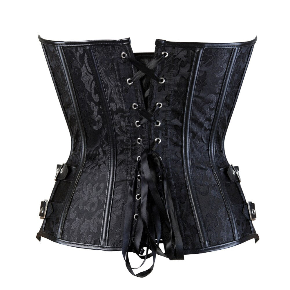 Black Corset Drag Vamp