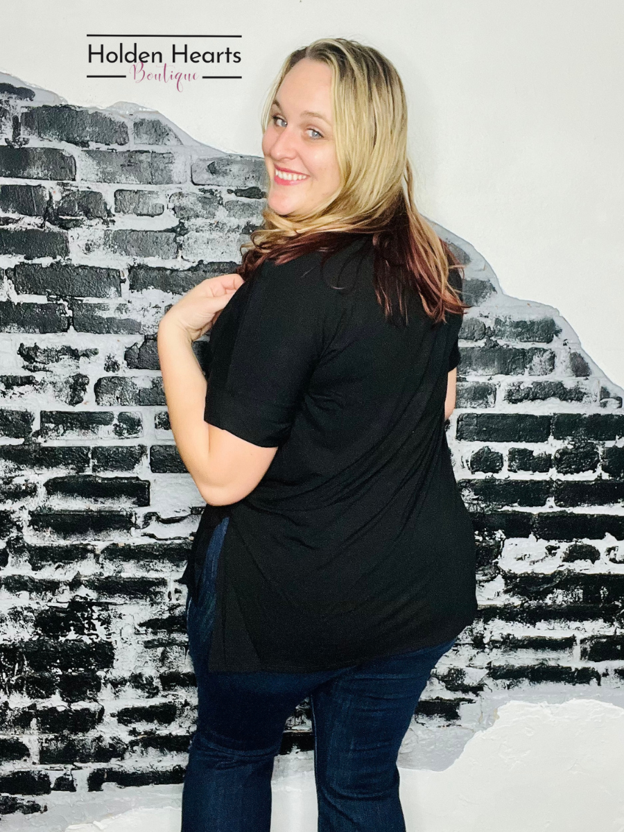 Black Easy Life Tunic