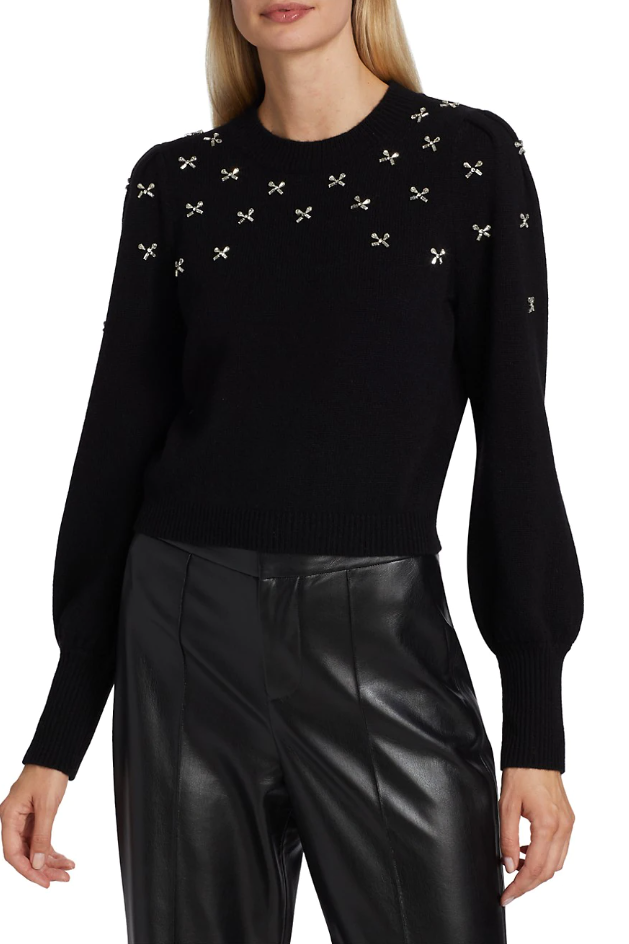 Black Lulie sweater - Result: Stylish black sweater by Lulie