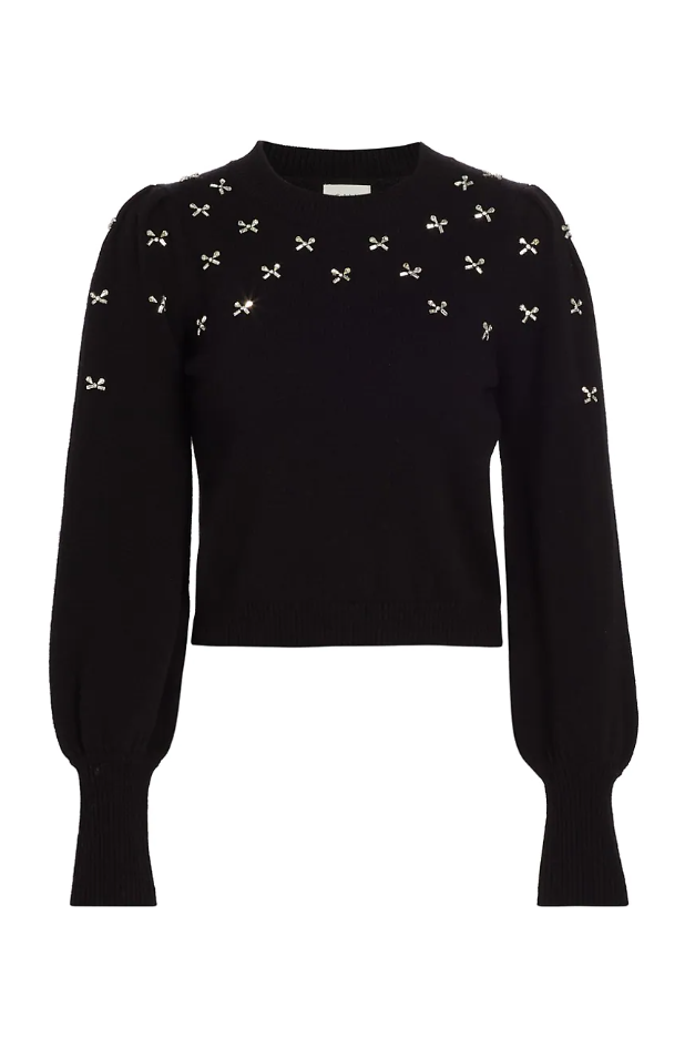 Black Lulie sweater - Result: Stylish black sweater by Lulie