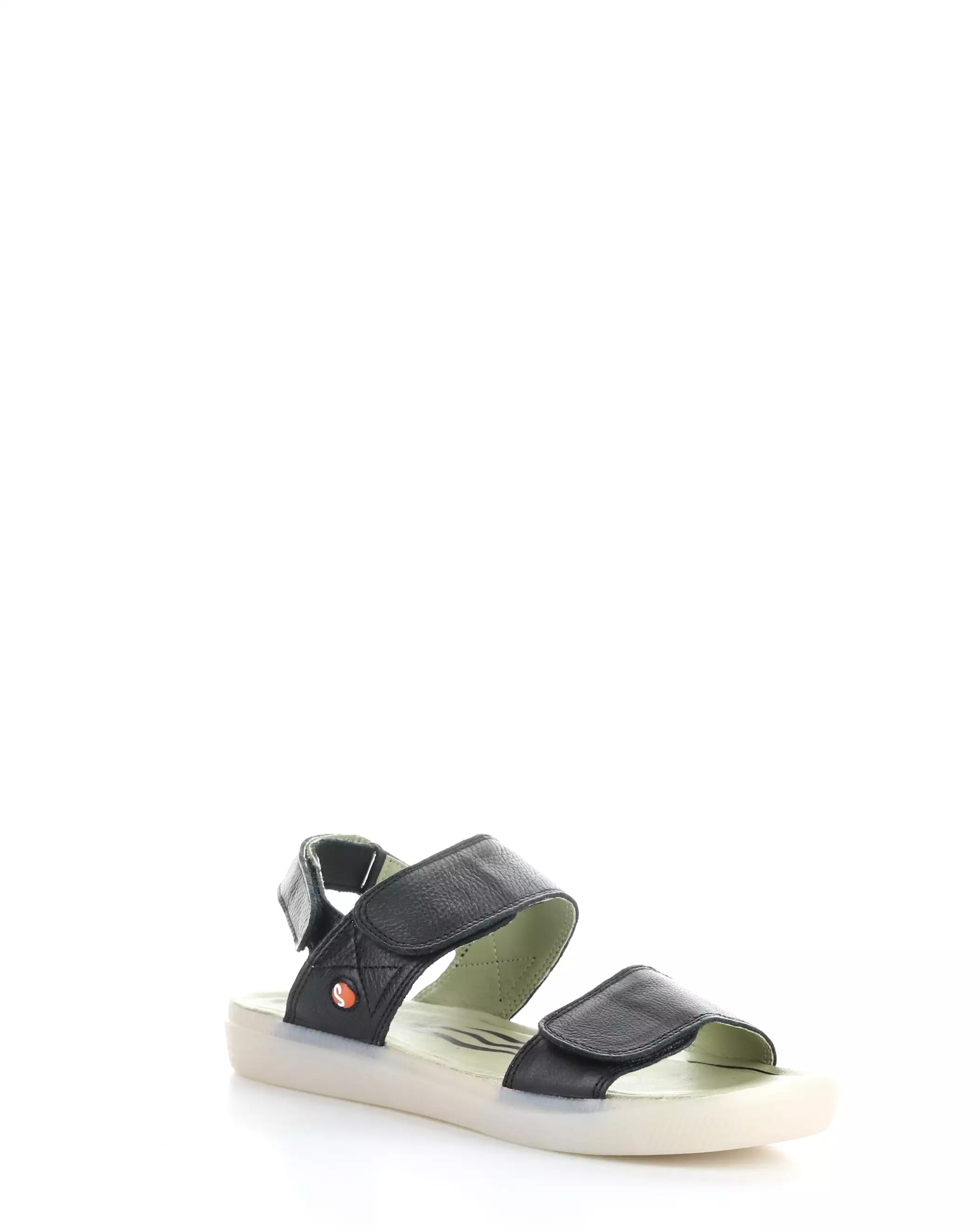 Black slip-on sandals INDU753SOF 000