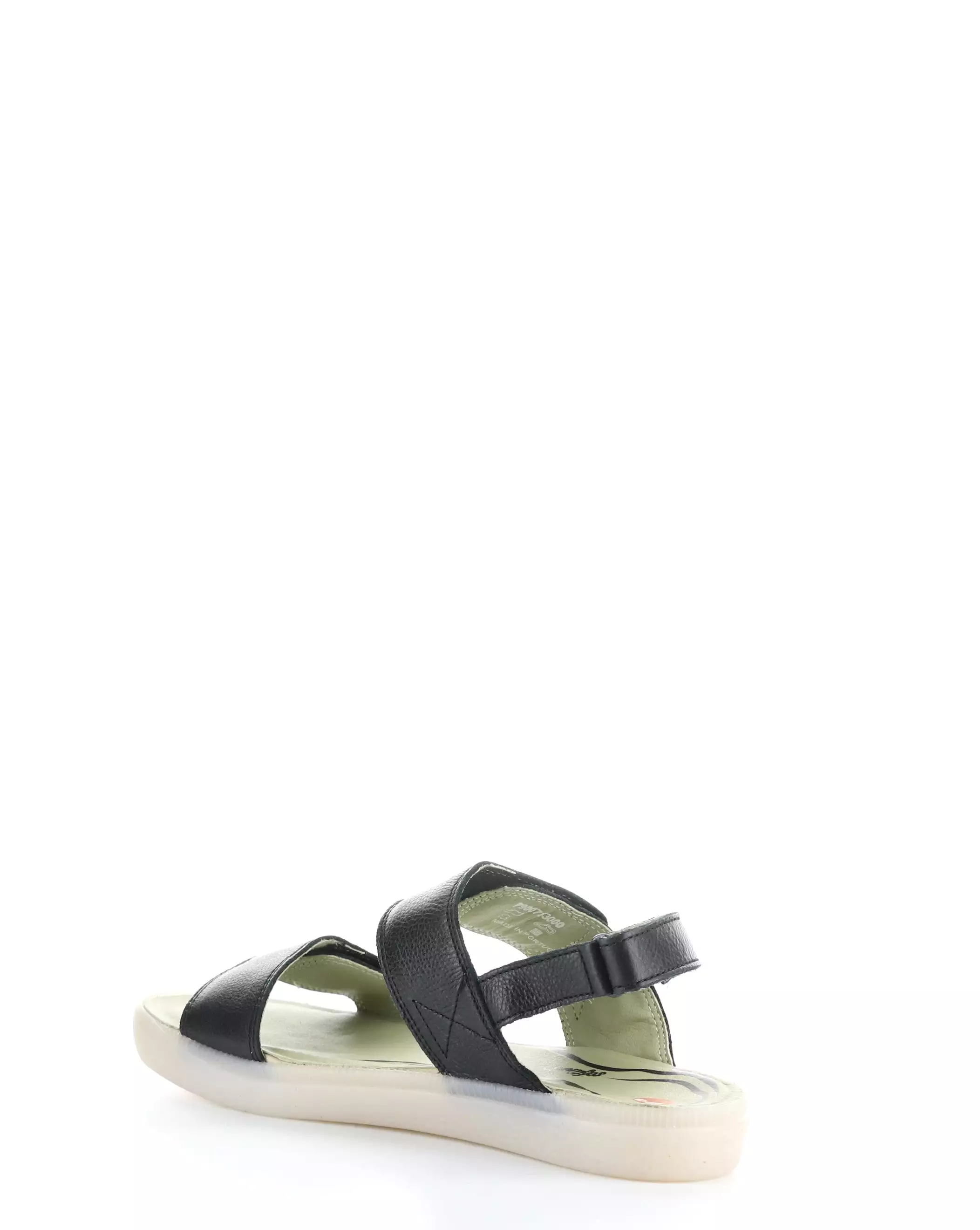 Black slip-on sandals INDU753SOF 000