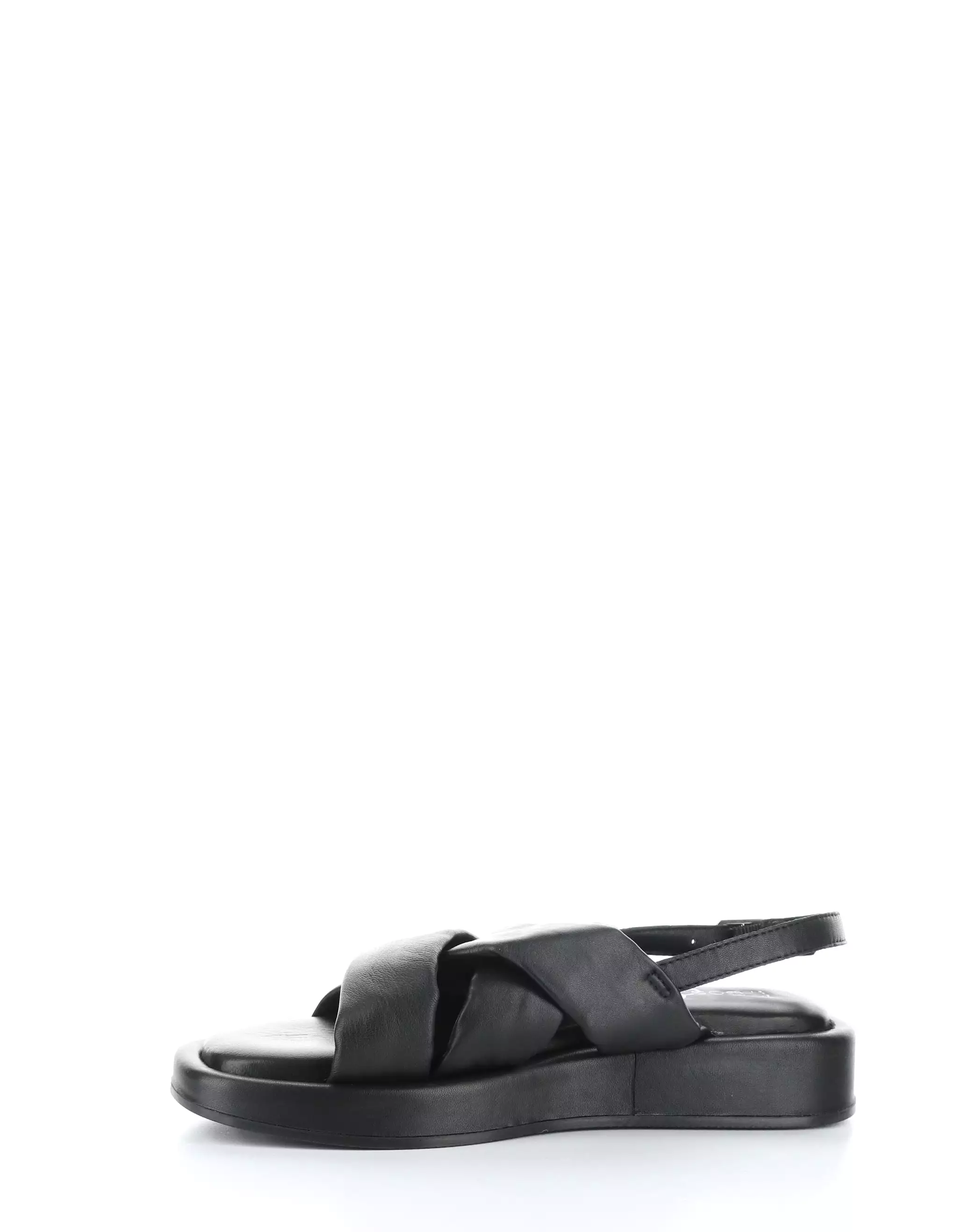 Blitz Black Sandals with Buckle