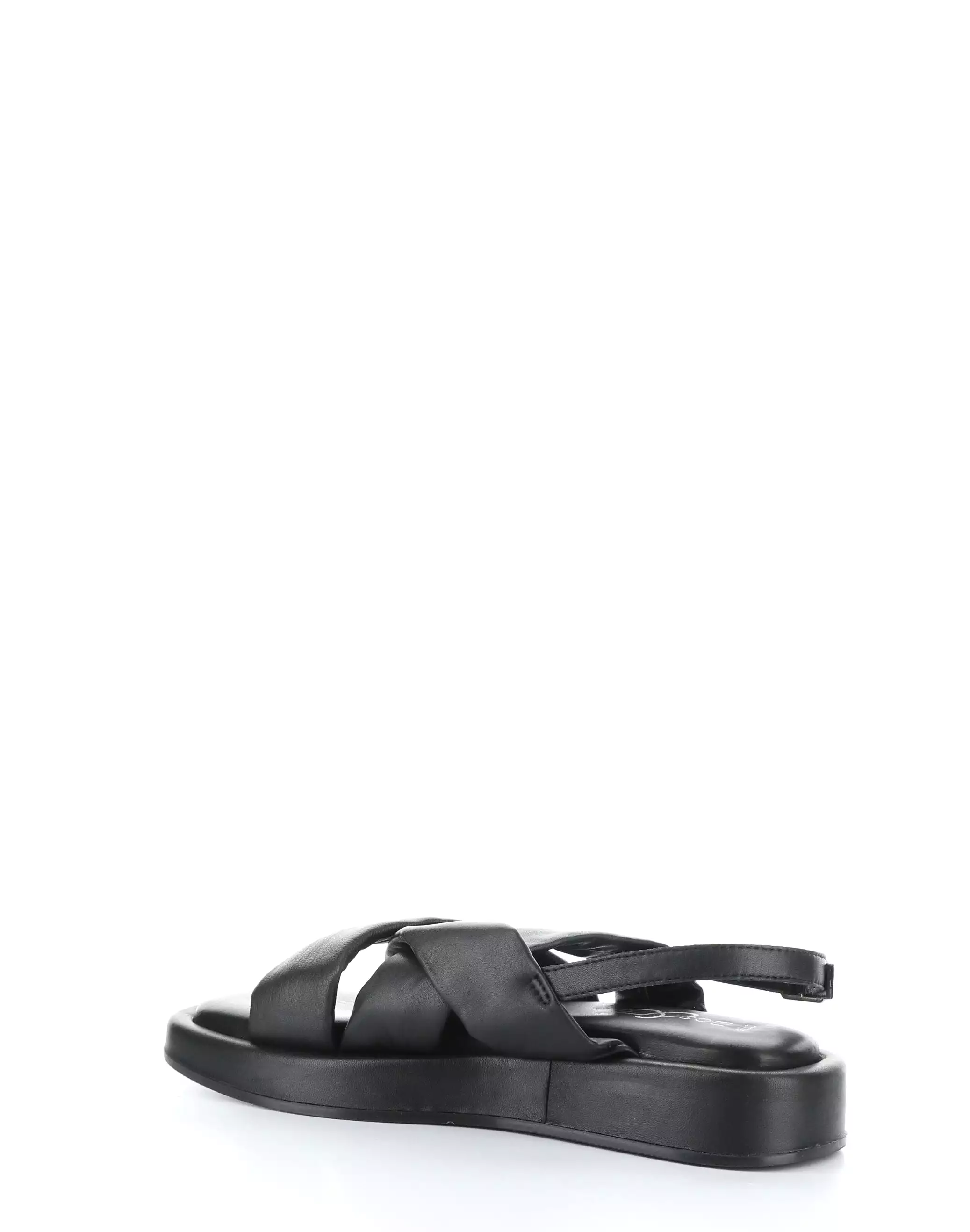 Blitz Black Sandals with Buckle