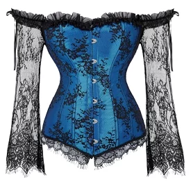 Blue Forest Corset Drag