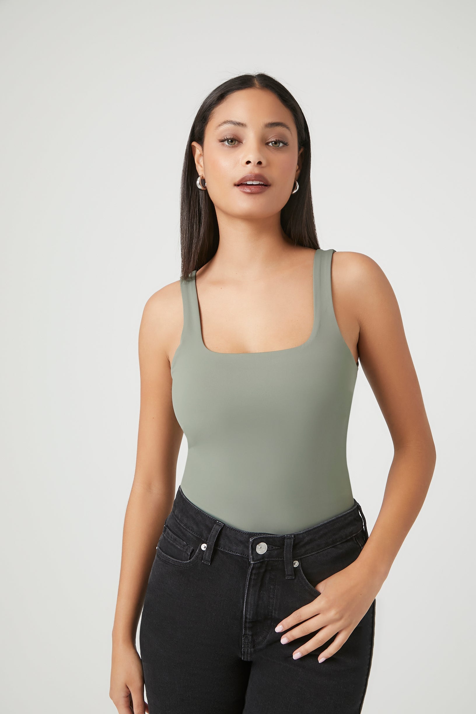 Body-Sculpting Tank Bodysuit