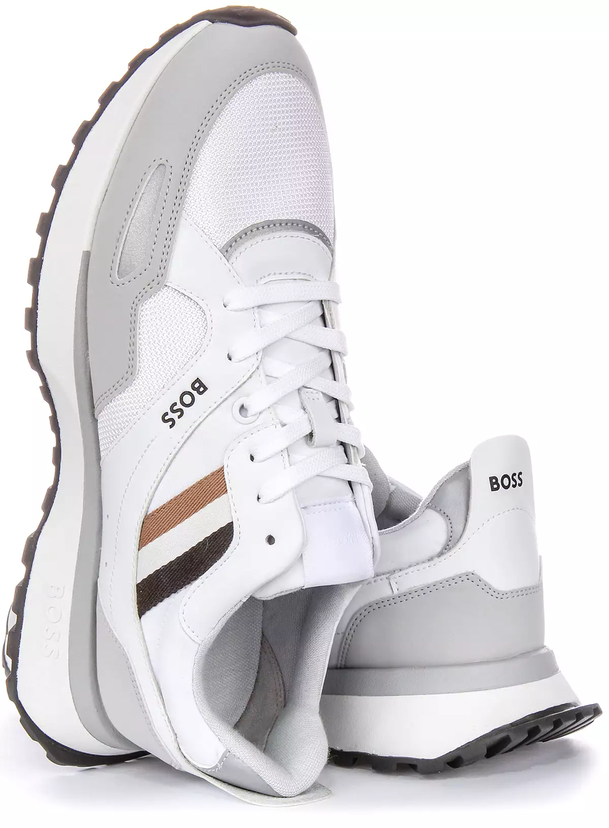 Boss Jonah Runner Mx N White Grey Men