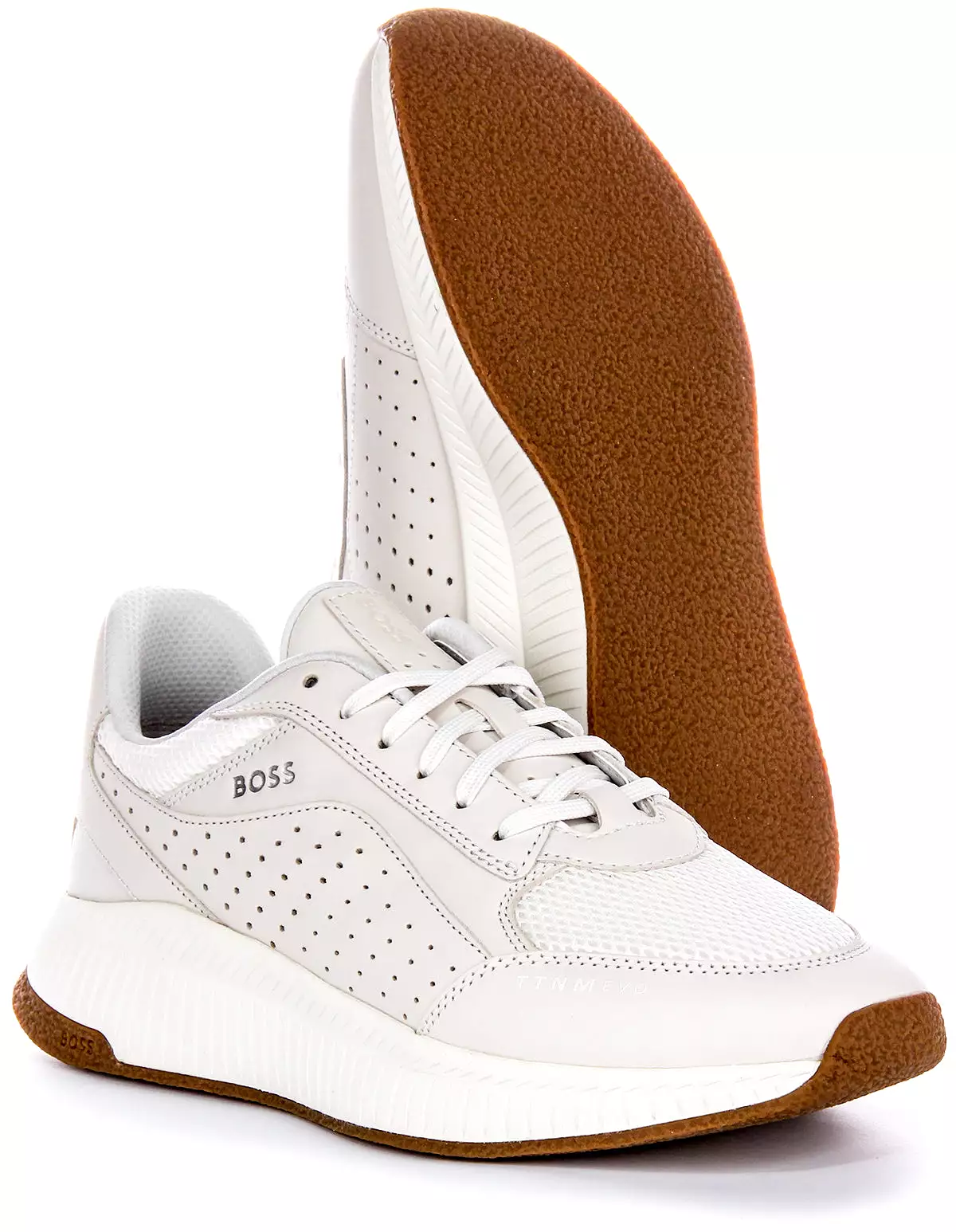 Boss Ttnm Evo Men's White Running Shoes