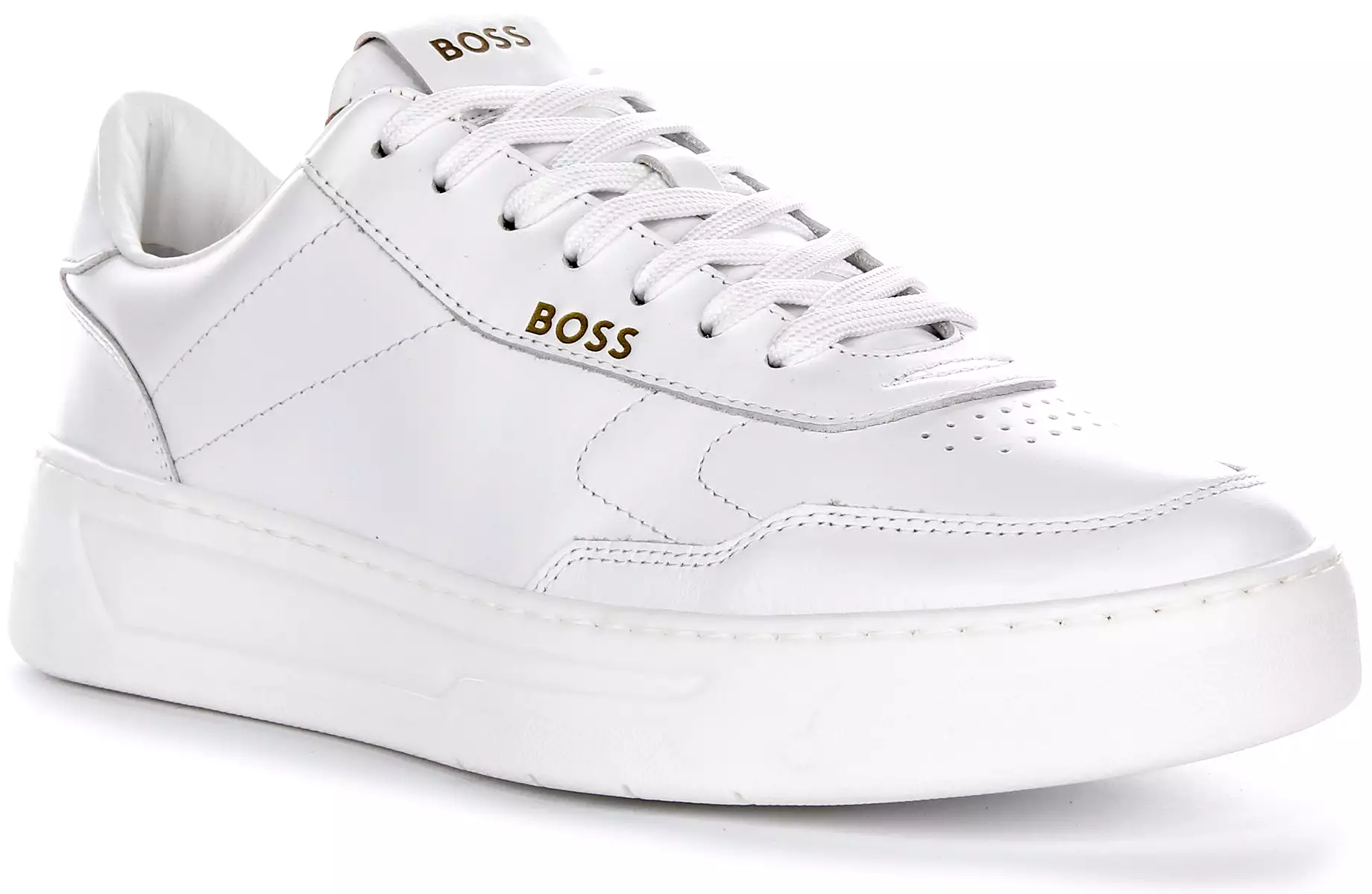 Boss White Tennis Shoes for Men
