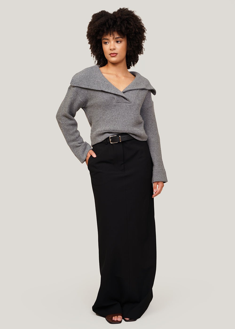 Botero Sweater in Grey