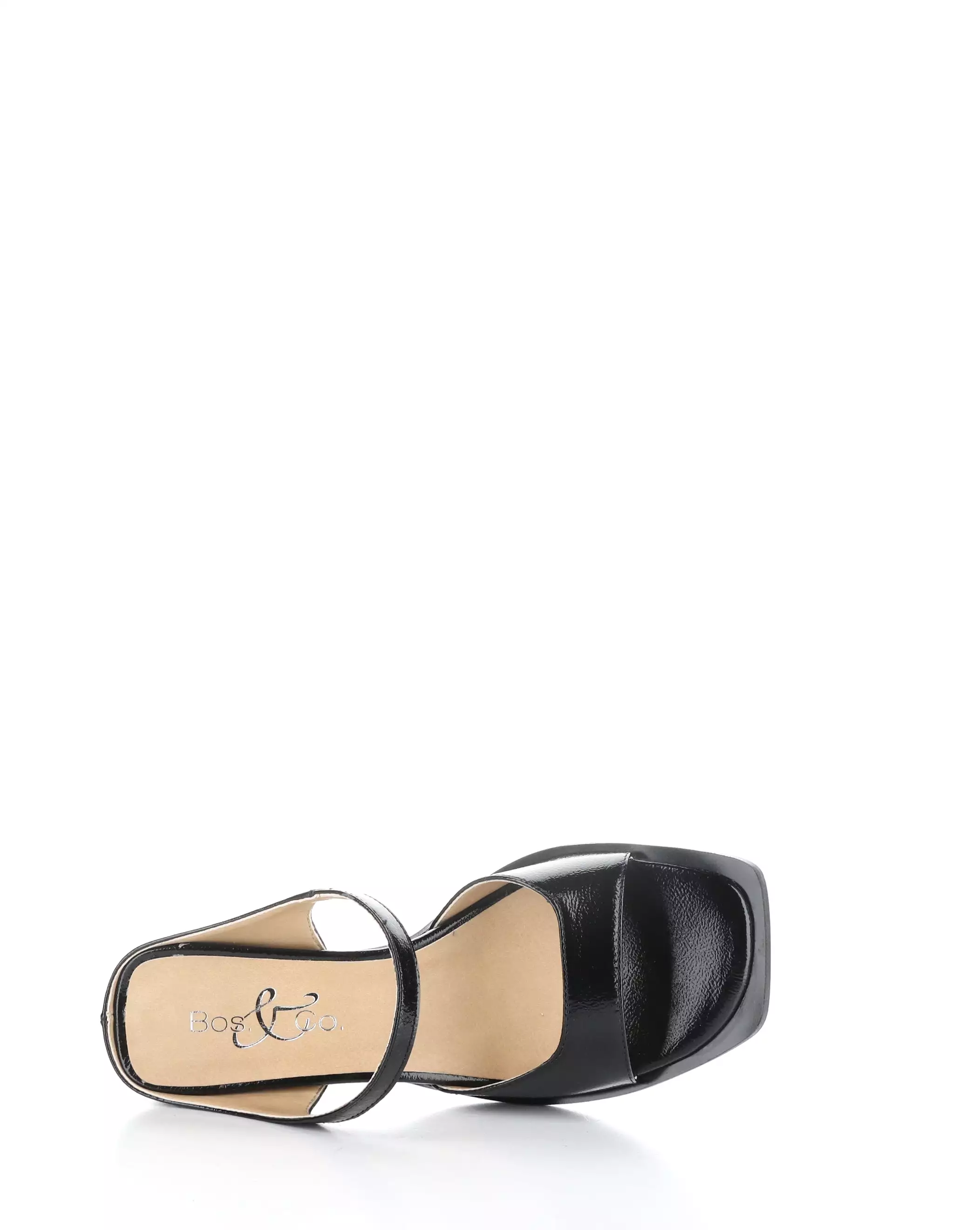 BRIAR BLACK Slip-on Sandals for women, comfortable and stylish footwear for summer