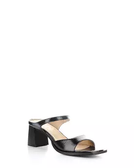 BRIAR BLACK Slip-on Sandals for women, comfortable and stylish footwear for summer