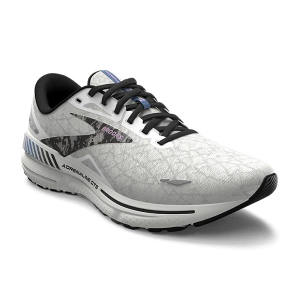 Brooks Adrenaline GTS 23 - Women's Running Shoe - White/Black